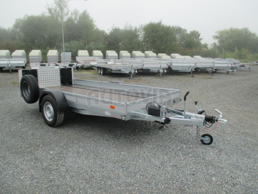 Brzděné sklopné plato s rampou ZV 31 1,3T B1 skl 3,60x1,60/0,15