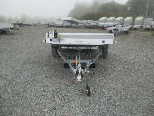 Brzděné sklopné plato s rampou ZV 31 1,3T B1 skl 3,60x1,60/0,15