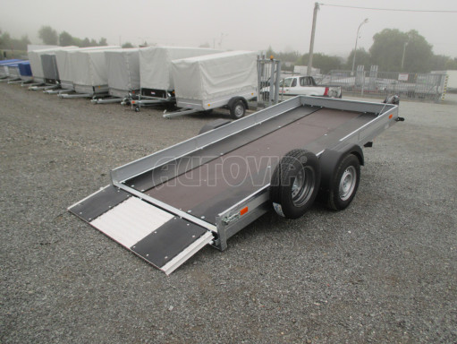 Brzděné sklopné plato s rampou ZV 31 1,3T B1 skl 3,60x1,60/0,15