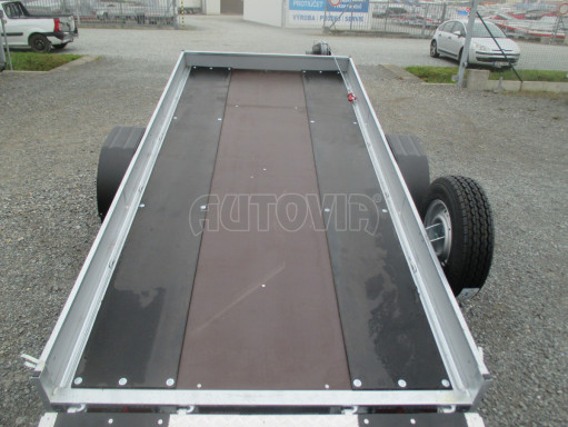 Brzděné sklopné plato s rampou ZV 31 1,3T B1 skl 3,60x1,60/0,15