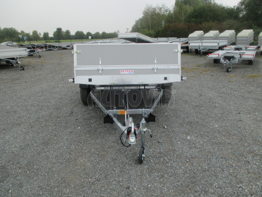 Brzděný sklopný valník s rampou ZV 31 1,3T B1 skl 3,60x1,60/0,50