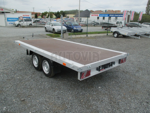 Dvouosý přívěs v provedení plato ZV 32/35 2,0T B2 3,50x1,80 13