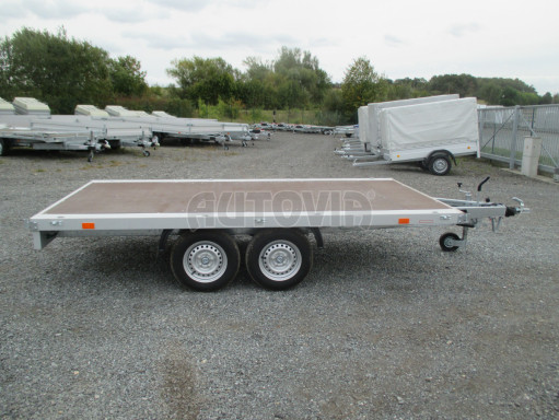 Dvouosý přívěs v provedení plato ZV 32/35 2,0T B2 3,50x1,80 13
