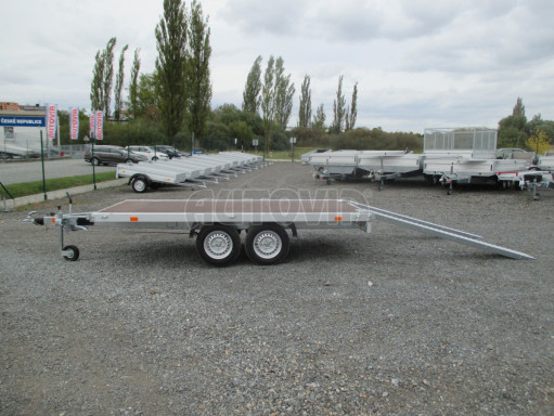 Dvouosý přívěs v provedení plato ZV 32/35 2,0T B2 3,50x1,80 13