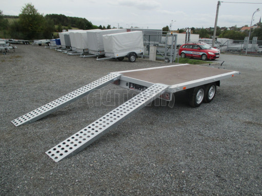 Dvouosý přívěs v provedení plato ZV 32/35 2,0T B2 3,50x1,80 13
