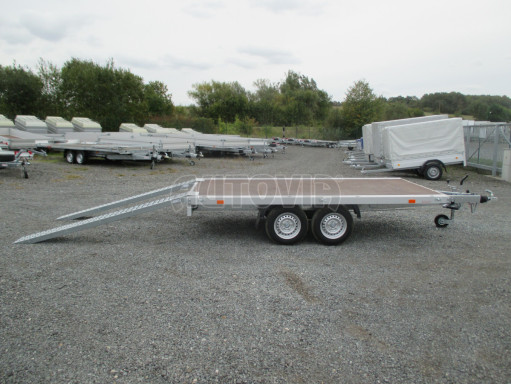 Dvouosý přívěs v provedení plato ZV 32/35 2,0T B2 3,50x1,80 13