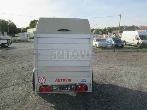 Přívěsný vozík za osobní auto HD 3 750kg 2,07x1,10/1,20 2ks nástavba víko č.7