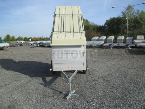 Přívěsný vozík za osobní auto HD 3 750kg 2,07x1,10/1,20 2ks nástavba víko č.11