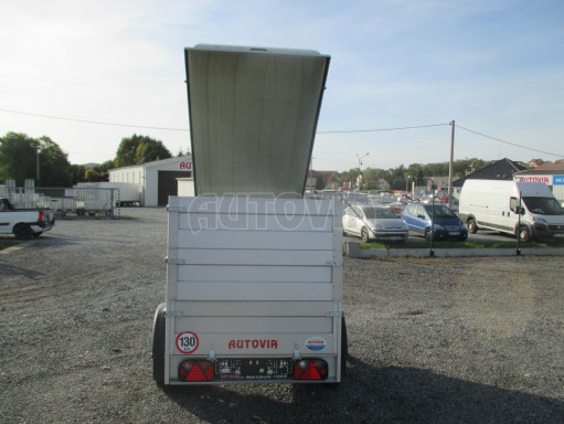 Přívěsný vozík za osobní auto HD 3 750kg 2,07x1,10/1,20 2ks nástavba víko č.15