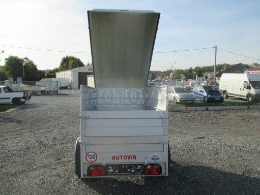 Přívěsný vozík za osobní auto HD 3 750kg 2,07x1,10/1,20 2ks nástavba víko č.19