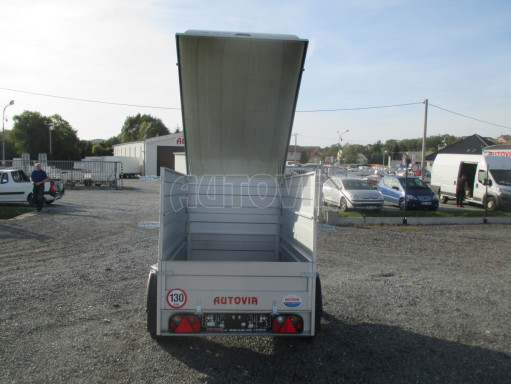 Přívěsný vozík za osobní auto HD 3 750kg 2,07x1,10/1,20 2ks nástavba víko č.20