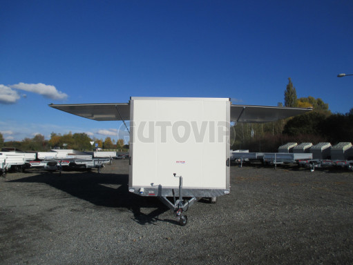 Skříňový přívěs VA 2,7T 4,09x2,07/1,93 PUR č.2