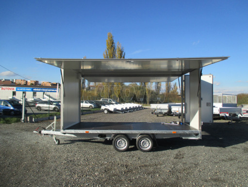 Skříňový přívěs VA 2,7T 4,09x2,07/1,93 PUR č.4