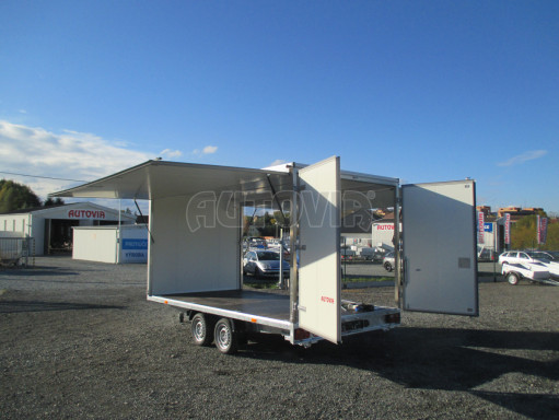 Skříňový přívěs VA 2,7T 4,09x2,07/1,93 PUR č.5
