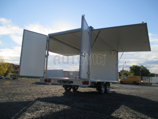 Skříňový přívěs VA 2,7T 4,09x2,07/1,93 PUR č.7