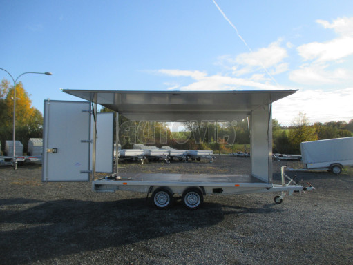 Skříňový přívěs VA 2,7T 4,09x2,07/1,93 PUR č.8