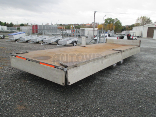 Bazarový přívěs DN 3,5T B2 7,40x2,47 č.2