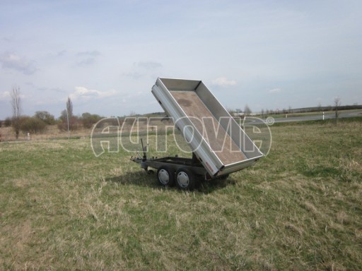 Sklápěcí přívěsný vozík (bazar) - SKA 2000R 2,60/1,52/0,40 č.6