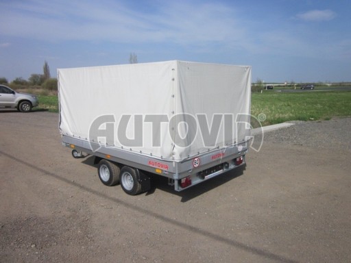 Přívěsný vozík s plachtou ZV 32 2,7T B2 3,00x1,80/1,33