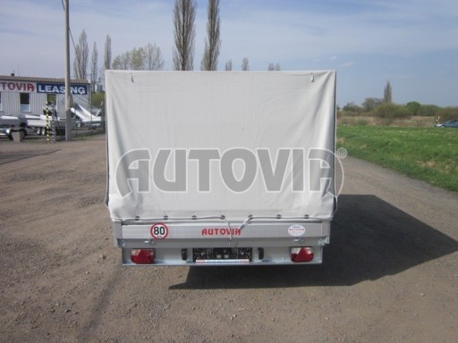 Přívěsný vozík s plachtou ZV 32 2,7T B2 3,00x1,80/1,33