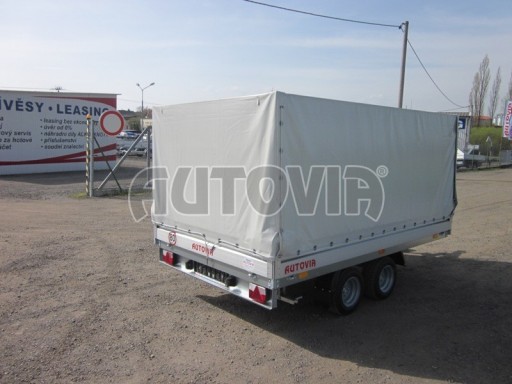 Přívěsný vozík s plachtou ZV 32 2,7T B2 3,00x1,80/1,33