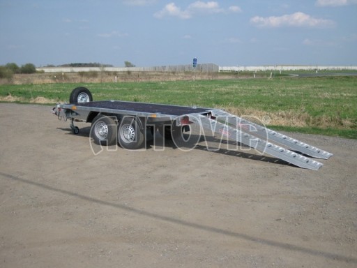 Speciální přívěs pro přepravu těžkých palet ZV 33 3,5T B2 3,33x1,70