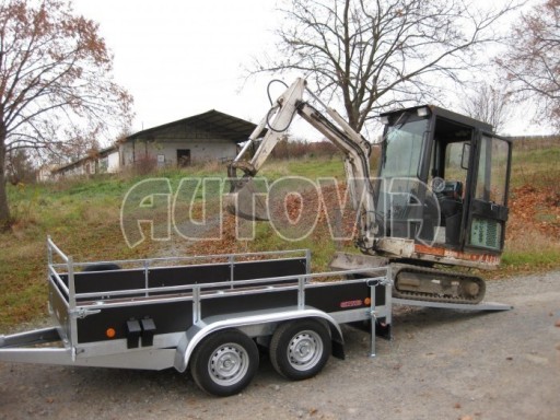 Přívěs pro přepravu UNC ZV 30 2,0T B2 3,01x1,32/0,30