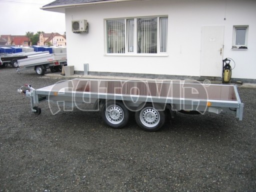 Přívěsný vozík VER 2,7T 4,03x2,06 plato č.3