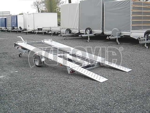 Přívěs na přepravu aut KAR 08 1,5T 3,50x1,95 č.8