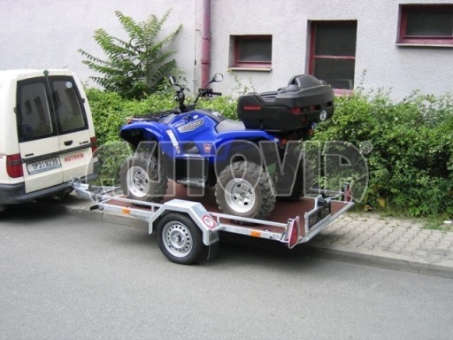 Nebrzděný vlek za osobní auto (plato) HS 750kg 2,50x1,25 HOUP* č.4
