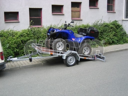 Nebrzděný vlek za osobní auto (plato) HS 750kg 2,50x1,25 HOUP* č.1
