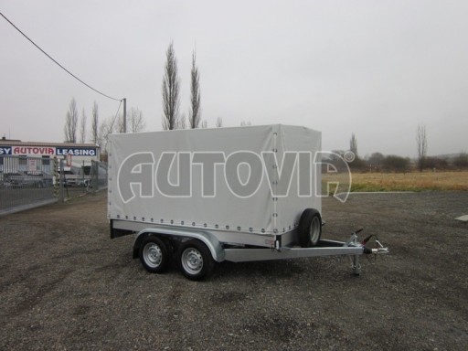 Přívěs za osobní auto s hliníkovými bočnicemi ZV 31 ALU 2,7T B2 3,01x1,55/1,48
