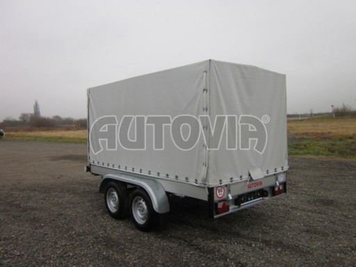 Přívěs za osobní auto s hliníkovými bočnicemi ZV 31 ALU 2,7T B2 3,01x1,55/1,48