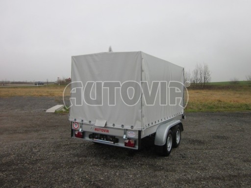 Přívěs za osobní auto s hliníkovými bočnicemi ZV 31 ALU 2,7T B2 3,01x1,55/1,48