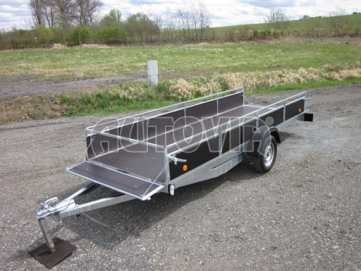 Překližkový valník ZV 4000 750kg N1 4,00x1,32/0,35