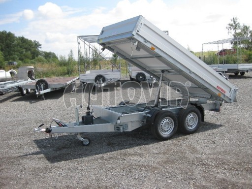 Třístranný sklopný přívěs ATS 3SKS 3,5T 3,32x1,70/0,35 ruč