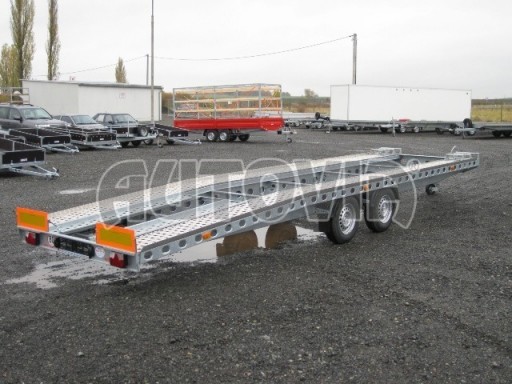 Přívěs pro přepravu 2 automobilů TPAV ALU 3,5T 7,70x1,96 č.3
