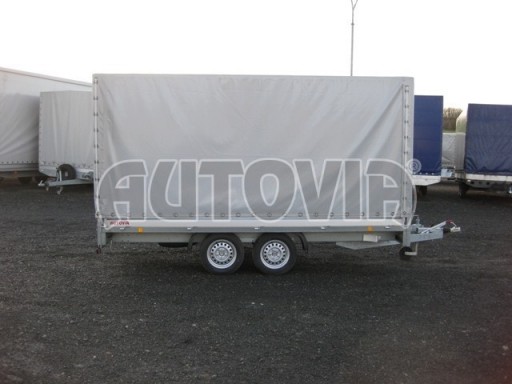 Valníkový přívěs s plachtou VER 2,0T 4,03x2,06/1,90 č.2