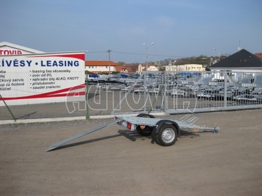 Přívěsný vozík pro přepravu motocyklů MOTO 750kg 2,06x1,09
