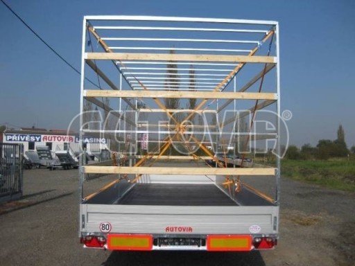 Nákladní přívěs DN 3,5T B2 6,61x2,47/2,70 konstrukce