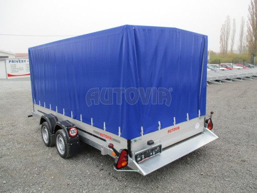 Sklopný přívěs s plachtou HS 2,7T B2 3,94x1,87/1,70 č.9