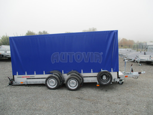 Sklopný přívěs s plachtou HS 2,7T B2 3,94x1,87/1,70 č.14