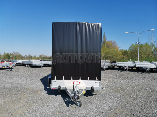 Sklopný přívěs s plachtou HS 2,7T B2 3,45x1,62/2,00 č.17