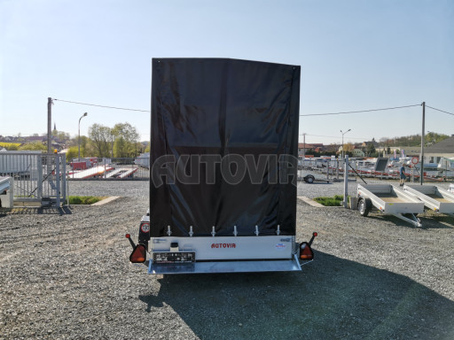Sklopný přívěs s plachtou HS 2,7T B2 3,45x1,62/2,00 č.8