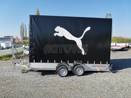 Sklopný přívěs s plachtou HS 2,7T B2 3,45x1,62/2,00 č.20