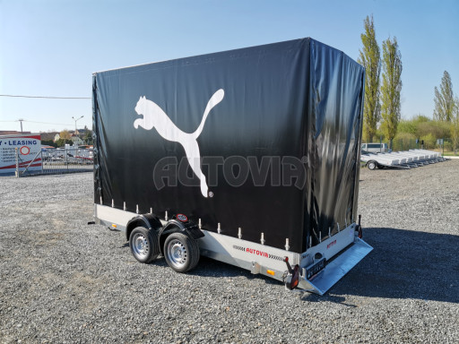 Sklopný přívěs s plachtou HS 2,7T B2 3,45x1,62/2,00 č.21