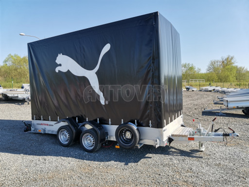 Sklopný přívěs s plachtou HS 2,7T B2 3,45x1,62/2,00 č.24