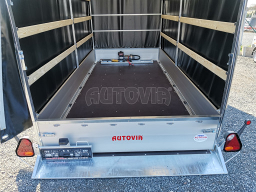 Sklopný přívěs s plachtou HS 2,7T B2 3,45x1,62/2,00 č.27