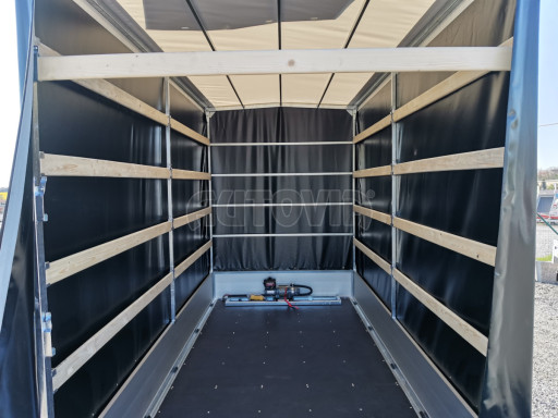 Sklopný přívěs s plachtou HS 2,7T B2 3,45x1,62/2,00 č.28