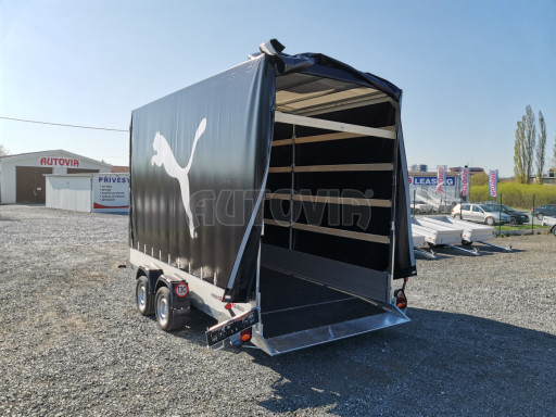 Sklopný přívěs s plachtou HS 2,7T B2 3,45x1,62/2,00 č.36